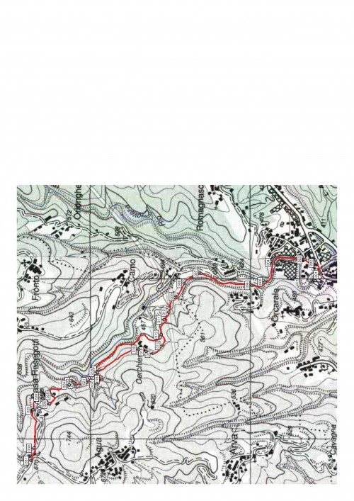 mappa cartinaValduggia - San Marco di Cellio